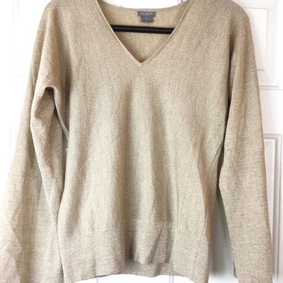 Ann Taylor Sweaters - Ann Taylor sweater summery gold
